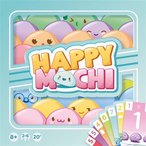 Jeu D’Ambiance Asmodee Happy Mochi – 2-6 Joueurs, 20 Min