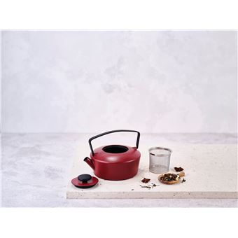 Théière En Fonte Billy 38 Cl - Design Scandinave, Filtre Intégré, Maintien De La Chaleur (Menthe)