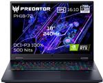 PC portable gaming Acer Predator Helios Neo 18 AI PHN18-72-99MT 18" Intel® Core™ Ultra 9 32 Go RAM 1 To SSD nVidia GeForce RTX™ 5070