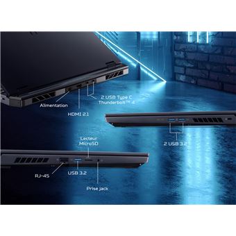 PC portable gaming Acer Predator Helios Neo 18 AI PHN18-72-99MT 18" Intel® Core™ Ultra 9 32 Go RAM 1 To SSD nVidia GeForce RTX™ 5070