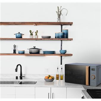 Four à micro-ondes Ohmex OHM-MWO-2086 20 L 700 W Soft Touch Gris foncé