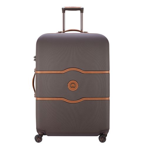 Valise Delsey Chatelet Air 77 cm Taille L 4 doubles roues Marron