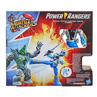 Pack de 2 Figurines Power Rangers Battle Attackers Dino Fury Modèle aléatoire