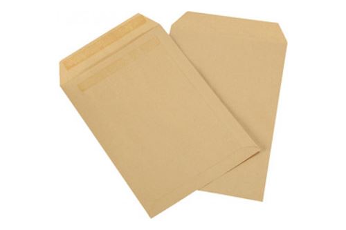 GPV Pochettes d'expédition, C4, 229 x 324 mm, kraft brun