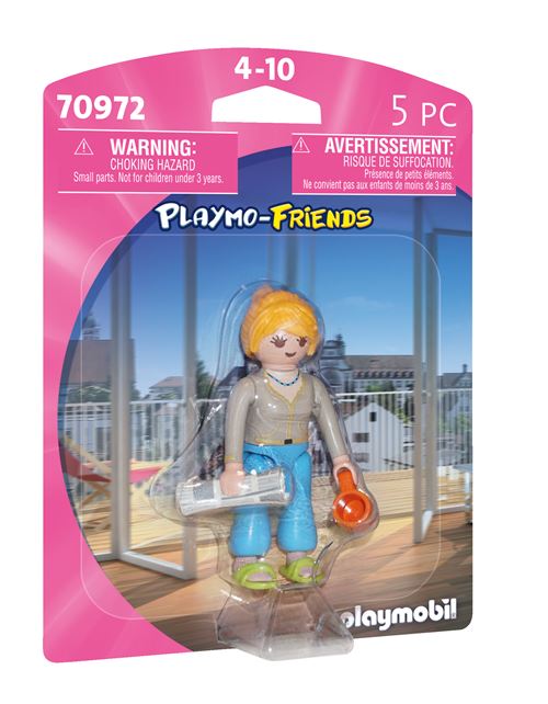 Playmobil Playmo-Friends 70972 Jeune Femme et Journal