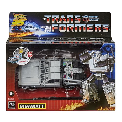 Figurine Transformers Hasbro Retour au futur