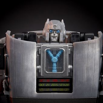 Delorean Retour vers le futur Transformers Figurine Collector