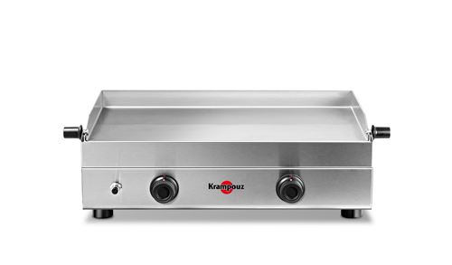 Plancha gaz Krampouz Saveur Double PFSV2MA-KR 3400 W Inox