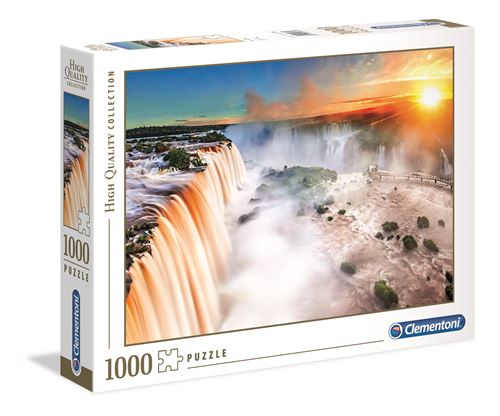 Puzzle 1000 Pièces Clementoni High Quality Waterfall