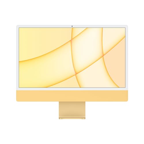 Apple iMac 24 256 GB SSD, 8 GB RAM - M1-chip - Geel Nieuw