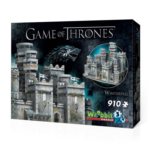 Puzzle 3D Wrebbit Game of Throne Winterfell 910 pièces