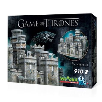 Puzzle 3D Wrebbit Game of Throne Winterfell 910 pièces - 1