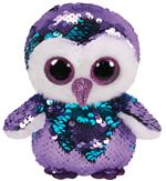 Peluche TY Flippables Medium Moonlight le Hibou