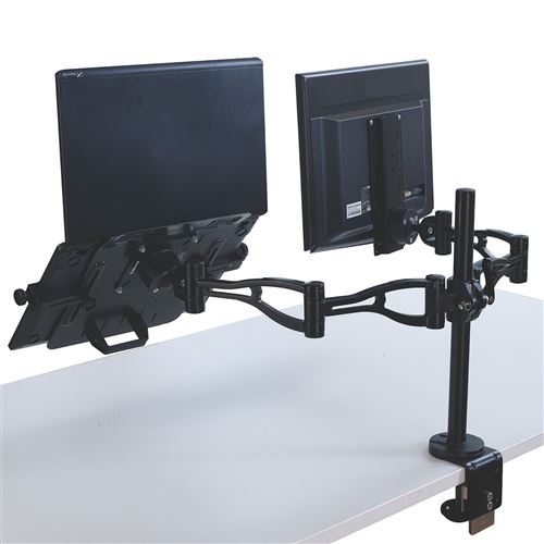 Qiilu support de nappe Nouveau design en acier inoxydable Table de bureau en tissu de couverture