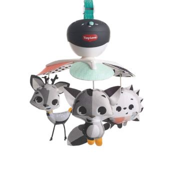 Mobile De Voyage Musical Pour Bebe Tiny Love Black Et White Produits Bebes Fnac