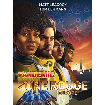 Jeu de stratégie Asmodee Pandemic Zone Rouge Europe