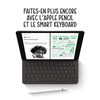 Apple iPad 10,2" Puce A13 Bionic 64 Go Argent Wifi 9ème génération 2021