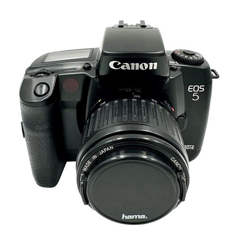 Appareil photo argentique Canon EOS 5 QD 35-80mm f4-5.6 Noir Reconditionné