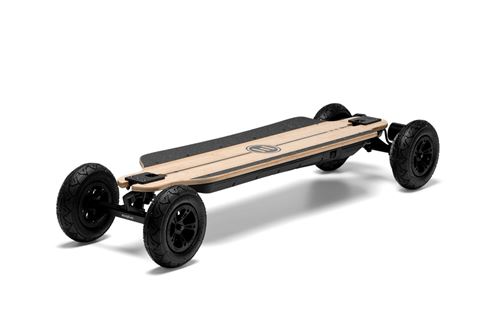 Evolve Skateboards GTR Elektrisch skateboard Bamboe Allroad 3000 W Beige en Zwart