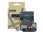 Epson LabelWorks LK-4HKK - Satin - gold on navy - Rouleau (1,2 cm x 5 m) 1 cassette(s) bande de ruban - pour LabelWorks LW-1000, 300, 400, 600, 700, 900, K400, Z5000, Z5010, Z700, Z710, Z900