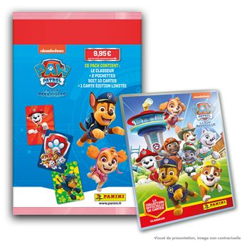 Jeu de cartes Panini La Pat'patrouille TC Pack de démarrage