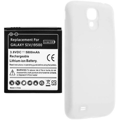 Batterie 5800mAh + Cache pour Galaxy S4