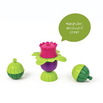 Sac de perles éducatives et accessoires Lalaboom