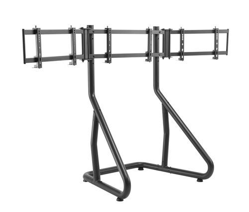 Support moniteur triple Oplite Pro Noir