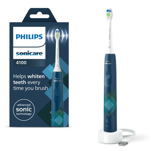 Brosse à dents électrique Philips Sonicare 4100 Series HX3689/42 Bleu