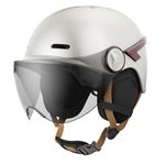 Casque vélo Casr LED Glow Taille L Crème