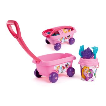 Chariot de plage garni Smoby Disney Princess