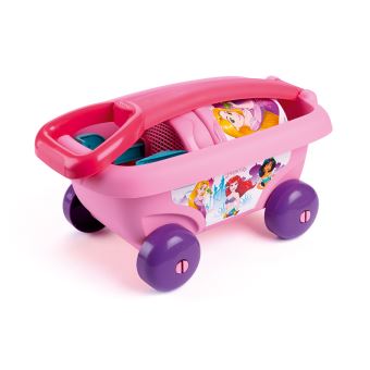 Chariot de plage garni Smoby Disney Princess