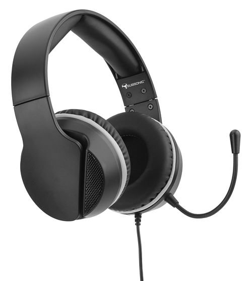 Micro Casque Gaming Filaire Subsonic pour console Xbox Séries X/S Noir