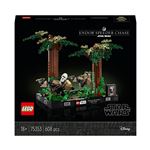 LEGO® Star Wars 75353 Diorama de la course-poursuite en speeder sur Endor