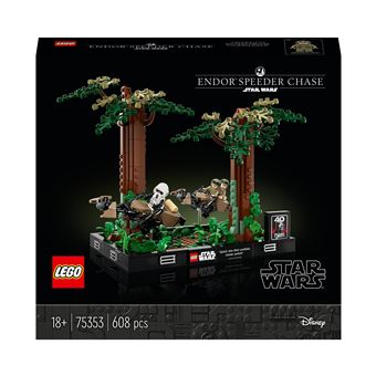 LEGO® Star Wars 75353 Diorama de la course-poursuite en speeder sur Endor