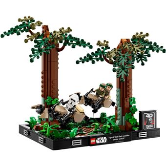 LEGO® Star Wars 75353 Diorama de la course-poursuite en speeder sur Endor