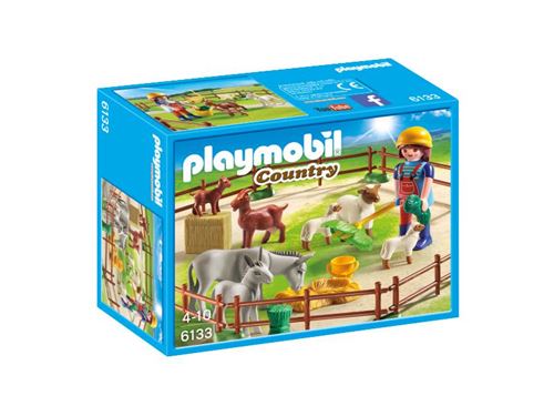 Playmobil Country 6133 Fermière Avec Animaux