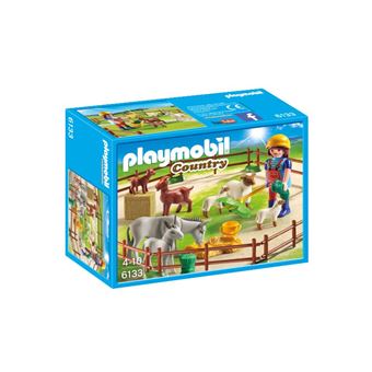 Playmobil Country 6133 Fermière avec animaux - Playmobil - Achat