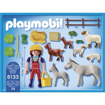 playmobil ferme animaux