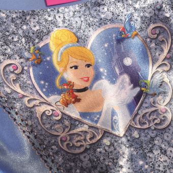 Déguisement Sequin Cendrillon Fille 3/4 Ans Bleu I-641020s 3/4 ANS - Coloris : Bleu - I-641020S