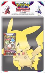 Carte à collectionner Pokémon EV01 Pack Portfolio et Booster Écarlate et Violet