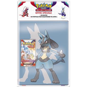 Carte à collectionner Pokémon EV01 Pack Portfolio et Booster Écarlate et Violet