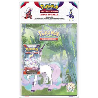 Carte à collectionner Pokémon EV01 Pack Portfolio et Booster Écarlate et Violet