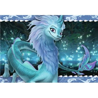 Puzzle 2 x 24 pièces Ravensburger Disney Raya et le dernier dragon