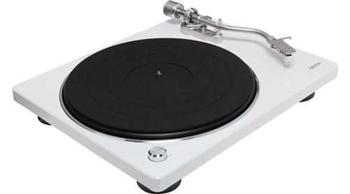 Platine vinyle Denon DP-400 Blanc