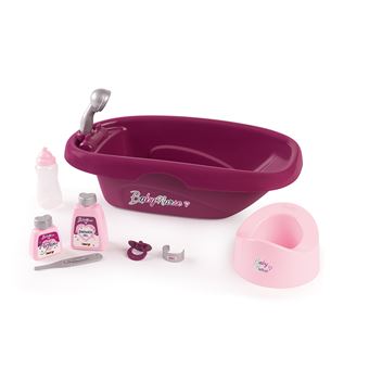 Set baignoire et accessoires Smoby Baby Nurse