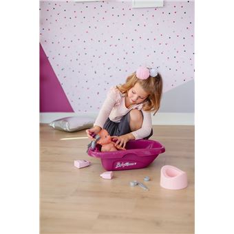 Set baignoire et accessoires Smoby Baby Nurse