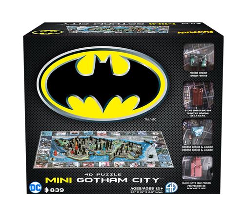 Puzzle 839 pièces 4D Cityscape Ville de Gotham