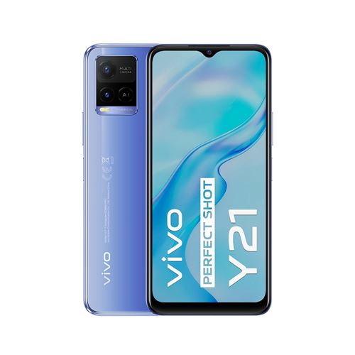 Smartphone Vivo Y21 6.51 Double SIM 64 Go Bleu métallique