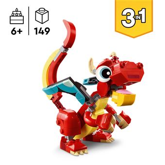LEGO® Creator 31145 Le dragon rouge